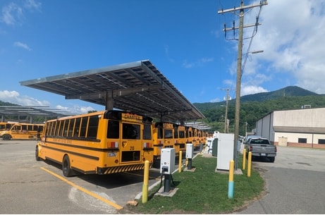 Eplvs charging equipment at Cherokee Boys Club